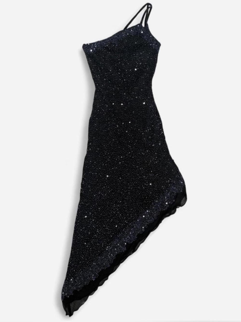 Scala One-Shoulder Asymmetric Dress